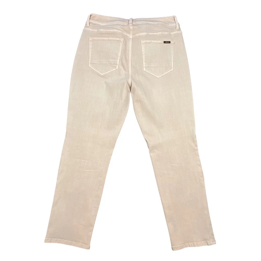 Chico's Pink So Slimming Girlfriend Crop Jeans Women 00